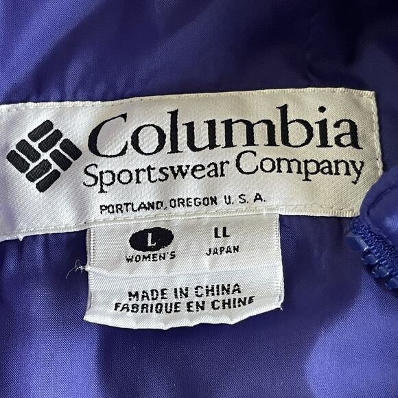Columbia Sportswear Womens Jacket Large Full Zip Winter Ski Outerwear Snow Retro - Picture 7 of 13